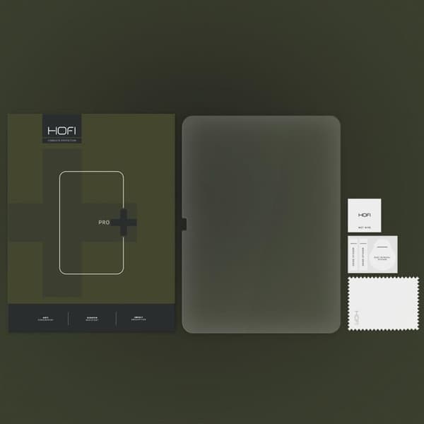 Hofi iPad Air 13 (2024) Härdat Glas Skärmskydd Pro Plus Transparent
