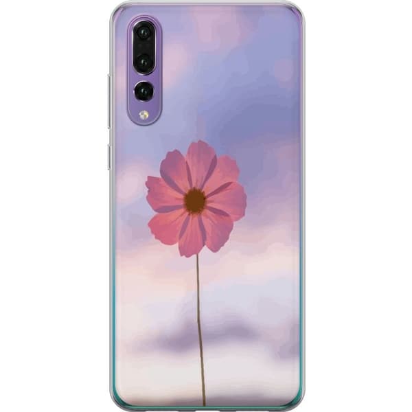 Mobilskal till Huawei P20 Pro med Rosa blomma