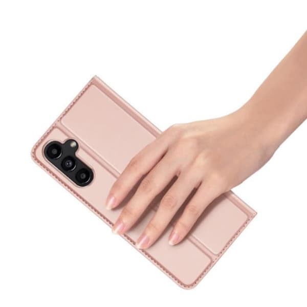 DUX DUCIS Skin Pro Galaxy A24 4G Plånboksfodral PU Läder - Rosa Guld