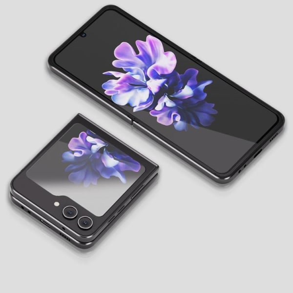 [2 sarjaa] Whitestone Galaxy Z Flip 5 karkaistu lasi näytönsuoja