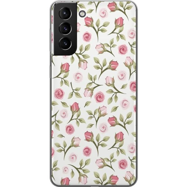Mobilskal till Samsung Galaxy S21+ 5G med Blommigt