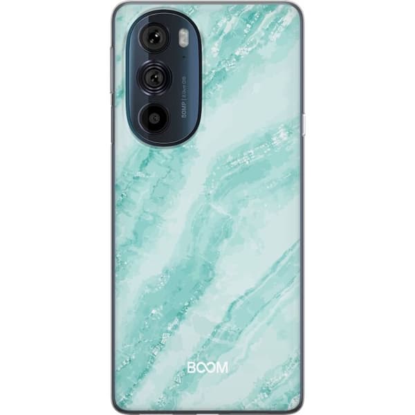 Mobilcover til Motorola Edge 30 Pro med Mint Marble
