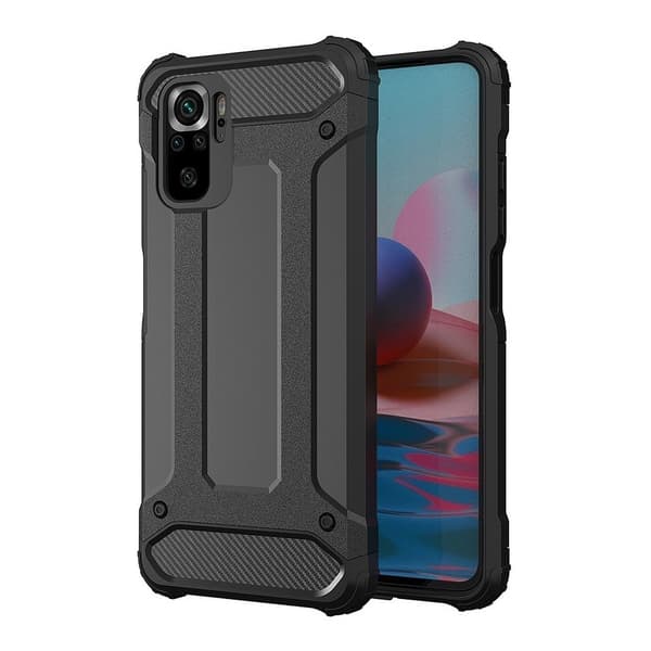 ARMOR Cover Xiaomi Redmi Note 10 Pro/Pro Max - Sort Black