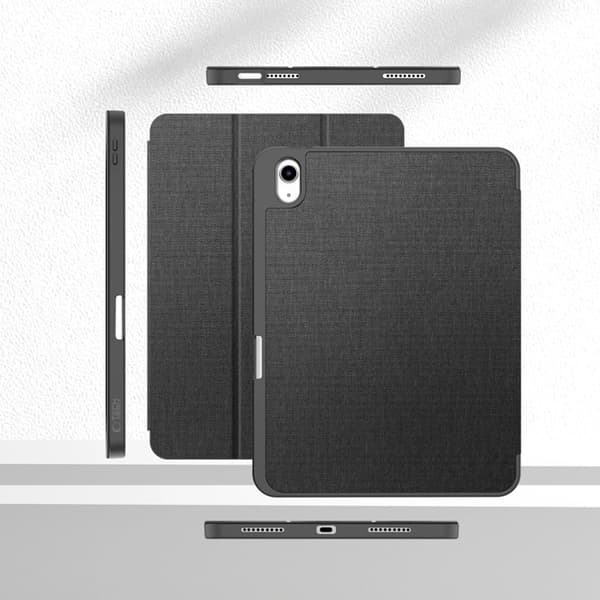 Tech-Protect iPad 10.9 (2022) /iPad 11" (2025) Etui Lærred - Kulgrå Grå