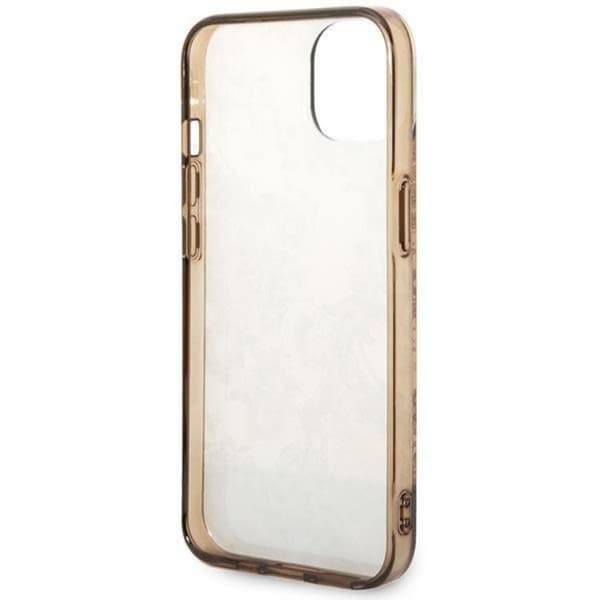 GUESS iPhone 14 Skal Porcelain Collection - Ocher