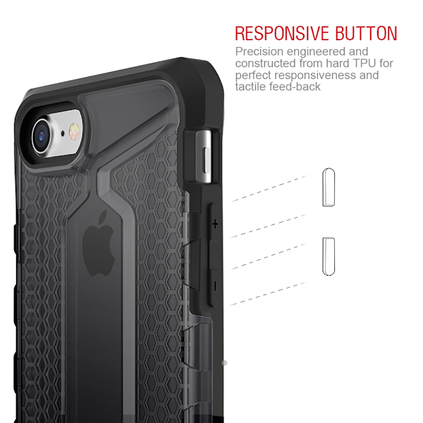 Itskins Octane Skal till iPhone 7 Plus - Clear