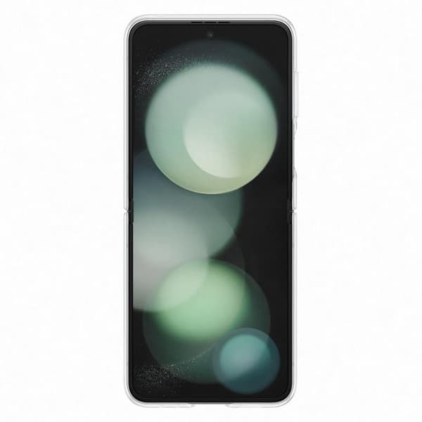 Samsung Galaxy Z Flip 5 Mobilskal Silikon Gadget - Clear Transparent