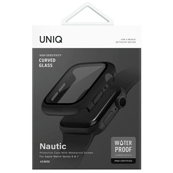 UNIQ Apple Watch 7/8/9 (45mm) Taske Nautic - Sort