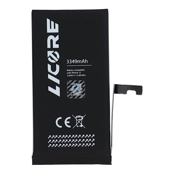 iPhone 15 Batteri 3349mAh LICORE