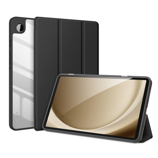 Dux Ducis Galaxy Tab A9 -kotelo Toby Flip Stand - musta