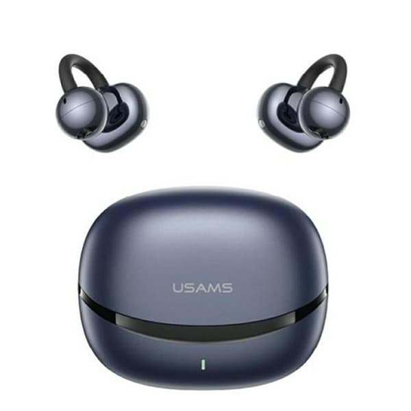 USAMS TWS In-Ear Høretelefoner Bluetooth 6.0 Echo Clip-on R03 - Blå Blå