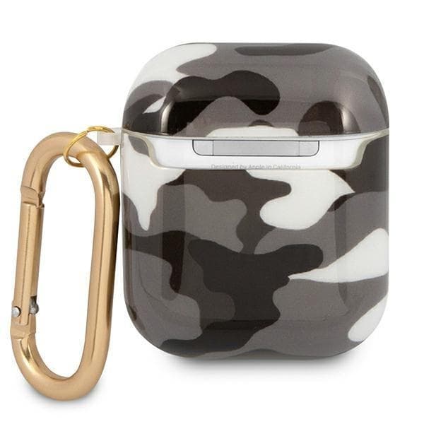 Guess Camo Collection Skal AirPods - Sort Black