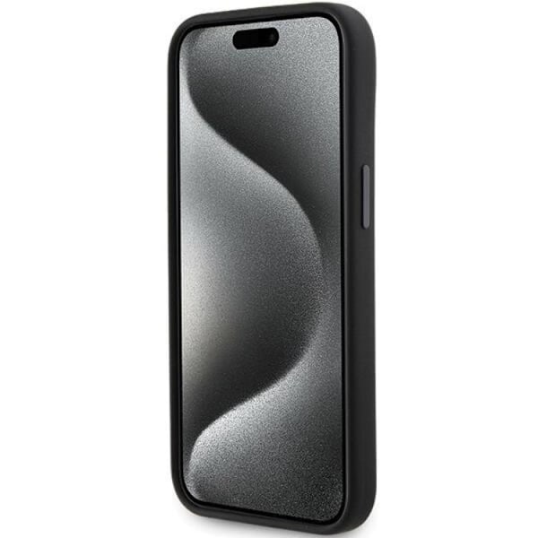 Karl Lagerfeld iPhone 15/14 Plus Mobilskal Silikon Karl&Choupette Svart