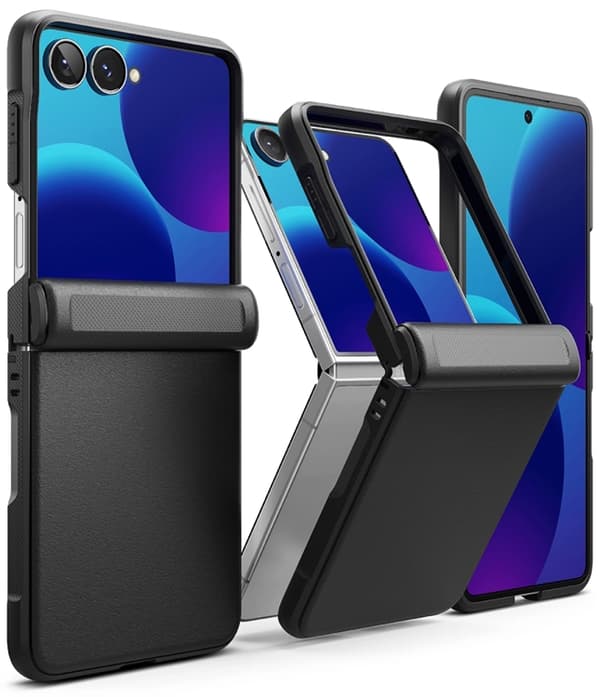 Ringke Mobilskal För Galaxy Z Flip 8 Onyx Flap - Svart