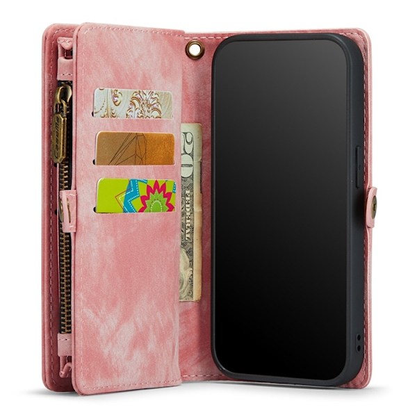 Caseme iPhone 7/8 Plus Plånboksfodral Detachable - Rosa Rosa
