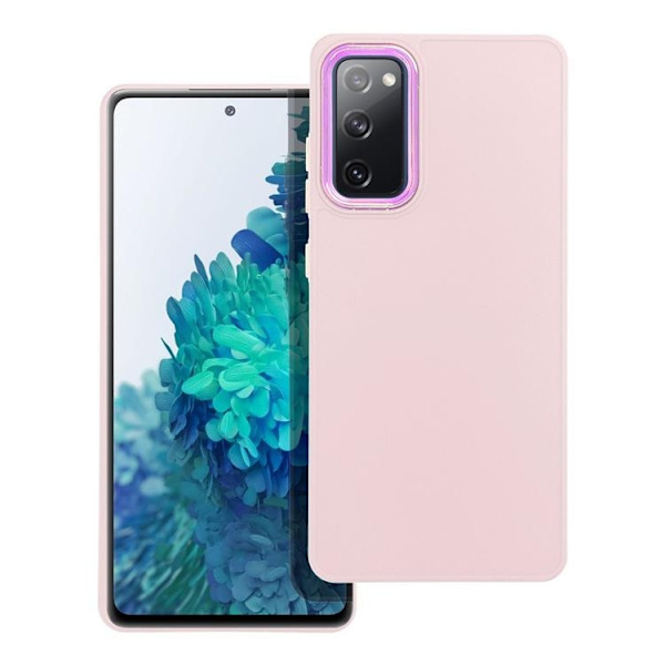 Galaxy S20 FE 5G Mobilskal Frame - Powder Rosa