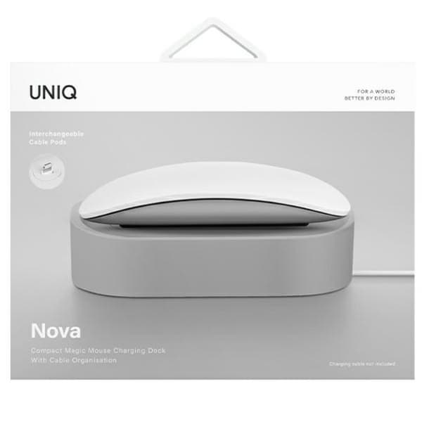 UNIQ Magic Mus Dockningsstation Nova - Grå Grå