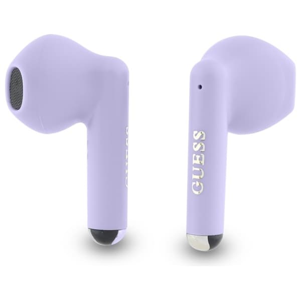 Guess TWS In-Ear øretelefon Bluetooth Trykt Klassisk Logo - Lilla Lila