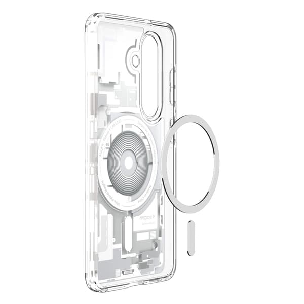 Spigen Mobilskal För Galaxy S26 Plus MagSafe Ultra Hybrid - Zero One Vit Vit