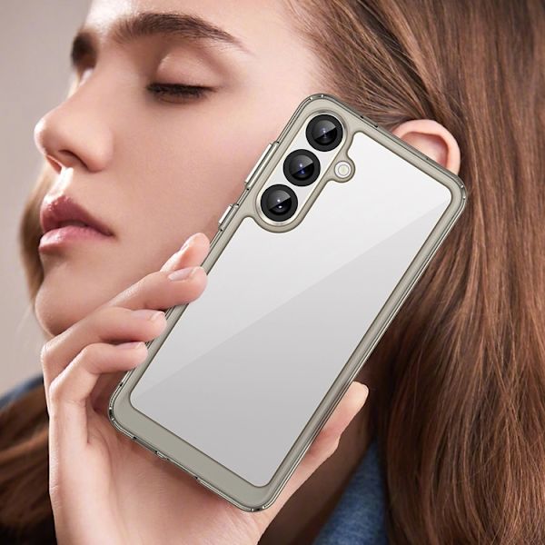 Mobilskal till Galaxy A36 Outer Space - Transparent/Svart Transparent