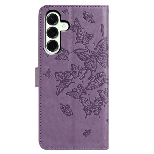 Samsung Galaxy A57 Plånboksfodral Konstläder Flip Skydd - Lila