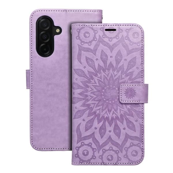 Plånboksfodral för Galaxy A56 5G Mezzo - Mandala Lila Lila