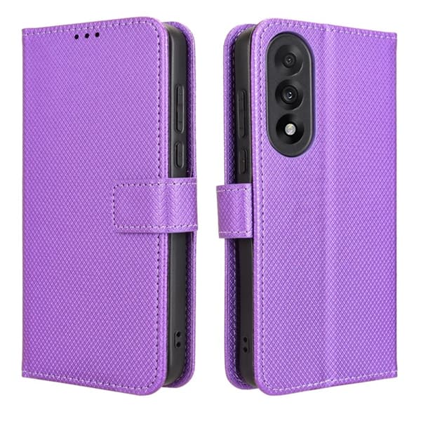 OnePlus Nord 5 Plånboksfodral Diamond Texture - Lila Lila