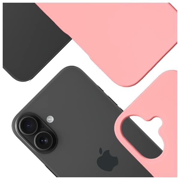 3MK Mobilskal till iPhone 16 MagSafe Silikon Hardy - Rosa
