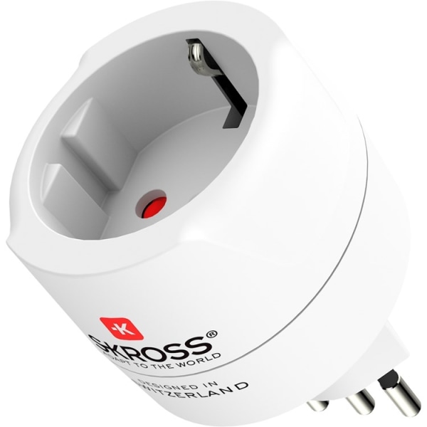 SKross Electric Adapter Europe - valkoinen