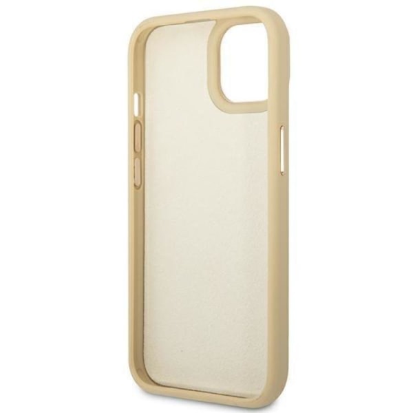 GUESS iPhone 14 Plus Cover Croco Collection - Guld