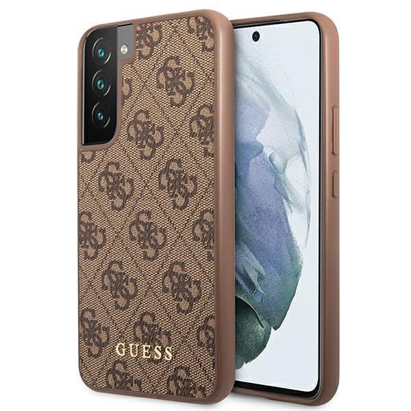 Guess Big Metall Logo Skal Galaxy S22 - Brun Brun