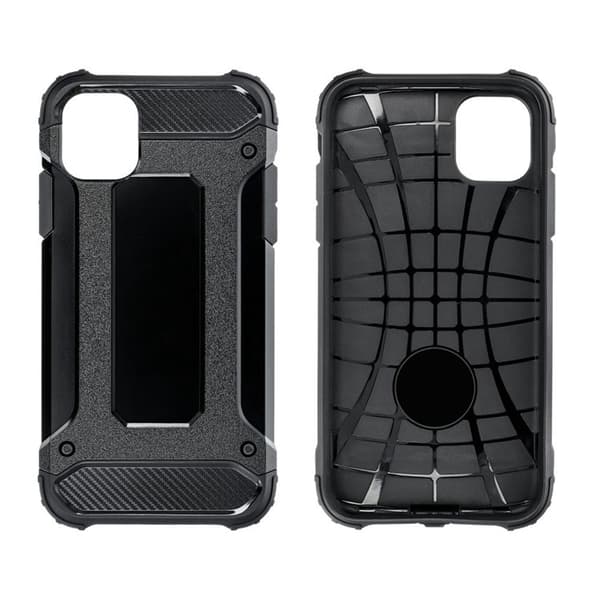 Mobilskal För iPhone 18 Pro Max/17 Pro Max Armor (Low Kamera Edge) - Svart Svart