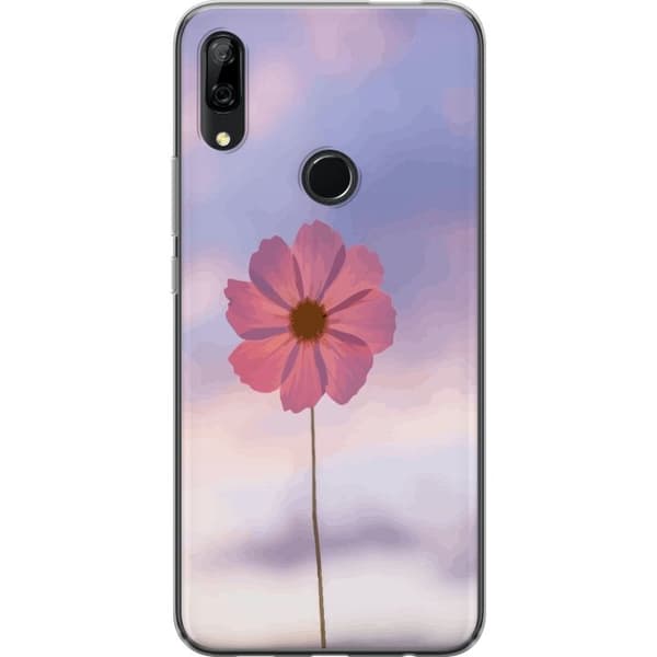 Mobilskal till Huawei P Smart Z med Rosa blomma