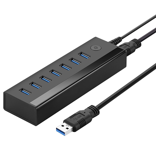 Ugreen 7in1 USB-A Mutifunctional Hub - Svart