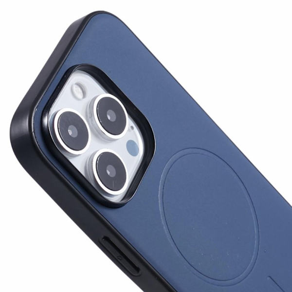 X-LEVEL Mobilskal till iPhone 16 Pro MagSafe PC TPU PU Blå