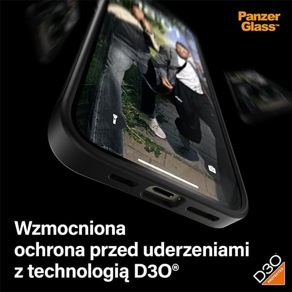 PanzerGlass Mobilskal till iPhone 15/14 Plus D3O Military Shield