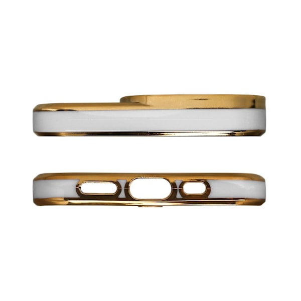 Xiaomi Redmi Note 11 Pro 4G/5G Skal Guld Frame - Vit