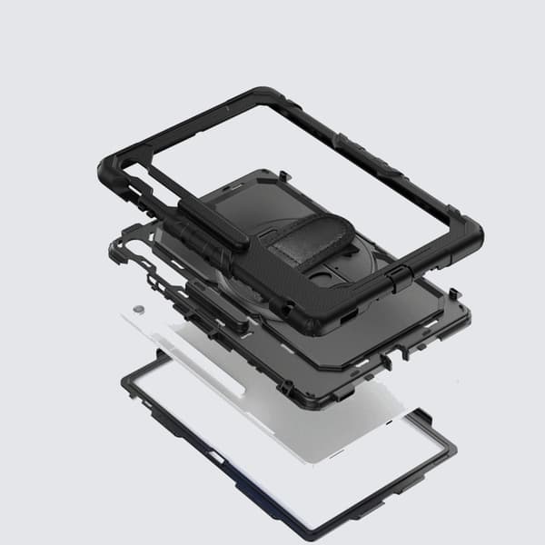 Tech Protect Galaxy Tab S10 FE Plus Etui Solid - Sort Svart