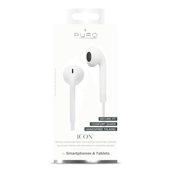 Puro - ICON Stereo hovedtelefoner M / Mick - Hvid White