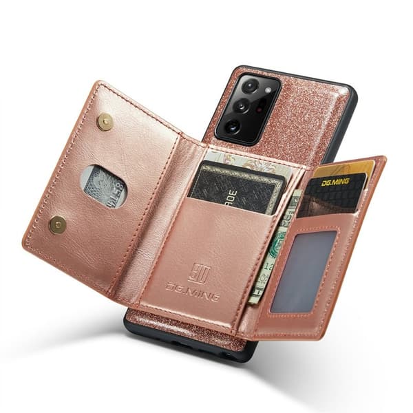 DG.MING M3 Series Mobilskal för Samsung Galaxy Note20 Ultra Roséguld