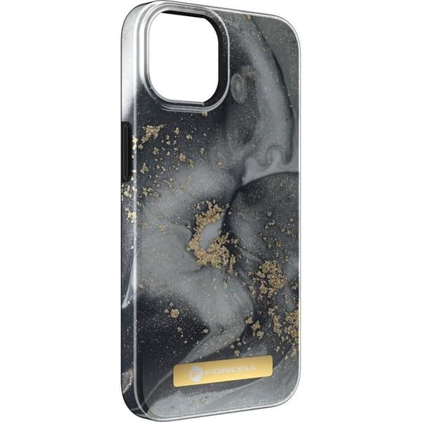 Forcell iPhone 14 Plus -kuori Magsafe Mirage - Marble Mist Grå