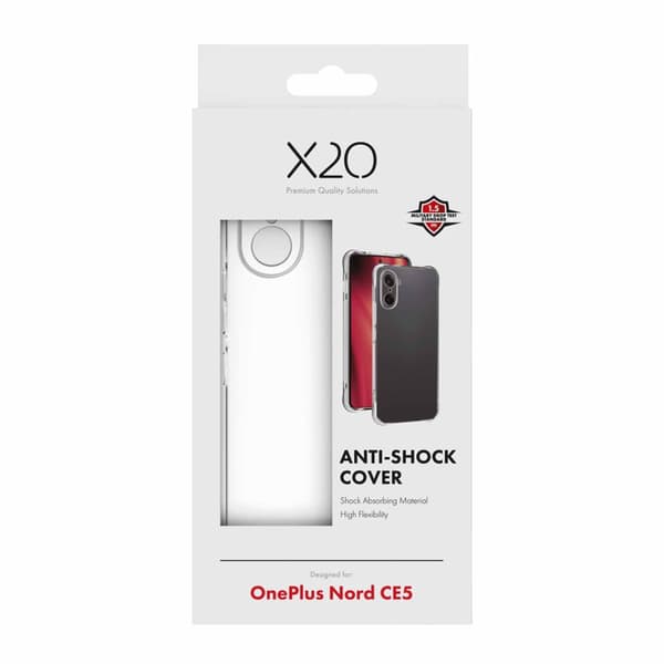 X2O Anti-Shock Skal OnePlus Nord CE5 Klar