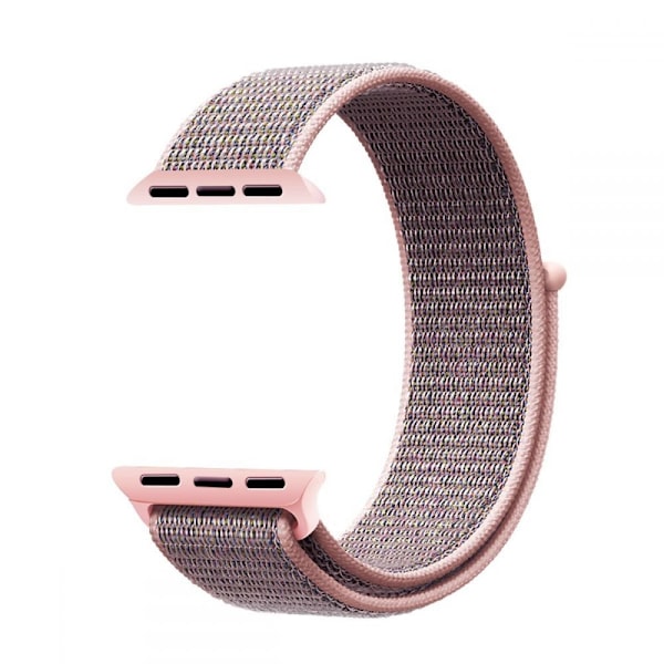Tech-Protect Nylon Apple Watch 4/5/6/7/8/SE (38/40/41mm) - Pink Sand