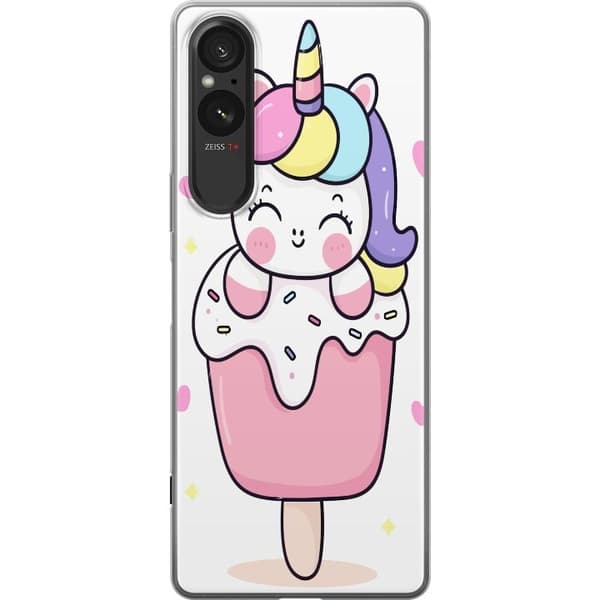 Mobilskal till Sony Xperia 10 VI med Glad enhörning