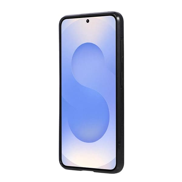 Mobilskal för Samsung Galaxy S26 Konstläder - Svart