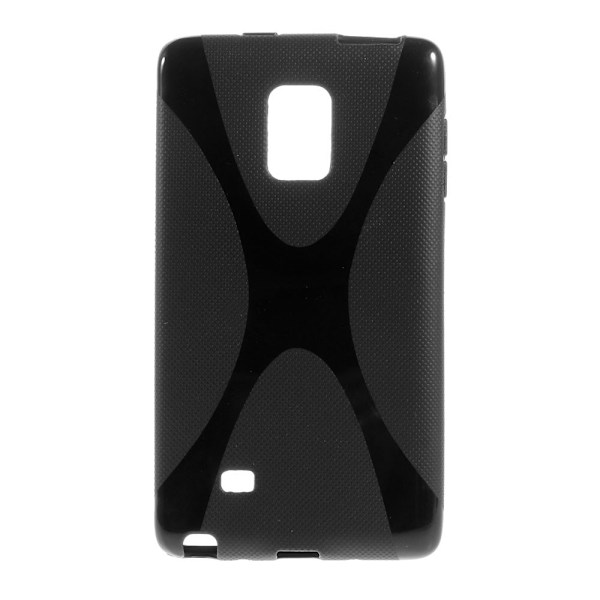 Flexicase Skal till Samsung Galaxy Note Edge (X-Line Svart) Svart