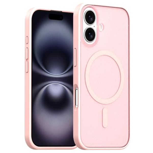 Mobilskal till iPhone 17 MagSafe Skin Feel - Rosa Rosa