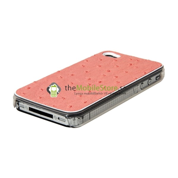 Baksideskal till Apple iPhone 4S/4 (OSTRIG ROSA) Rosa