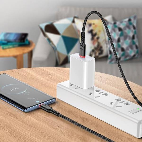 Hoco USB-C til USB-C 60W 3A 3m Kabel X59 - Sort Black
