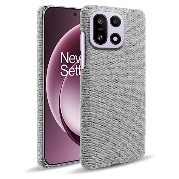 Mobilskal till OnePlus 15 5G Cloth Texture Anti-Scratch - Grå Grå